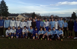 Les U15 en préparation...