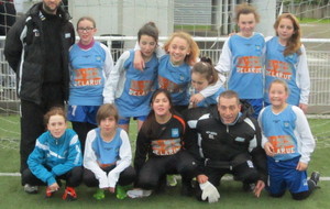 Les U13F en coupe ...