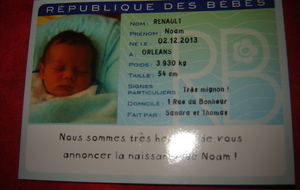 Thomas Renault heureux papa