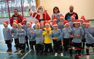 Visite du papa noel au plateau U7