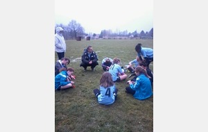 1er match et victoire pour les U13F à 8