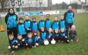 Remise de vestes à la catégorie U7