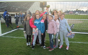 Les U13 Féminines championnes de la coupe départementale