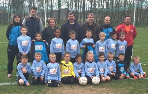 Remise officielle d'équipements à la catégorie U7