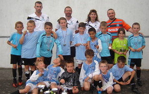 Les U9 au tournoi de St Martin