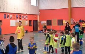 Les U7 ont repris l'entrainement...