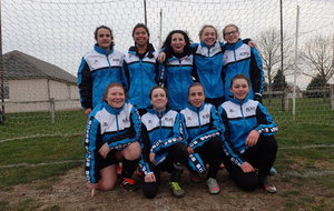 Une victoire et des KWAY pour les U15F