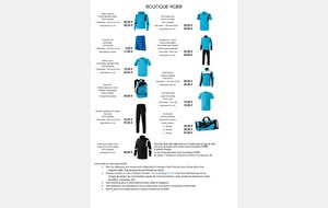 La boutique du RCBB est ouverte 