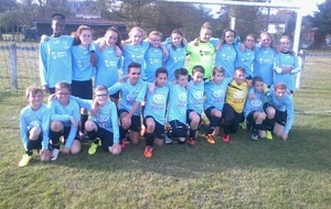 Match amical entre les U15F et les U13