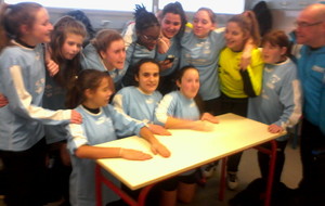 Victoire des U15F en coupe du Loiret