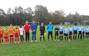 Victoire U13 (eq2) et 1er match de Florentin jeune arbitre