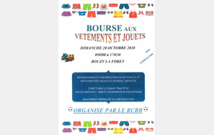 BOURSE AUX VÊTEMENTS &amp; JOUETS