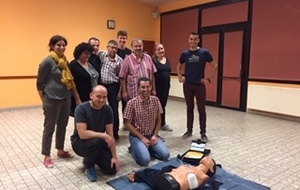 Les éducateurs formés au secourisme