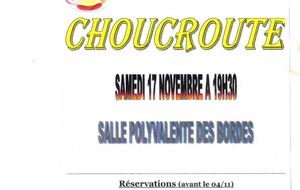 Soirée Choucroute