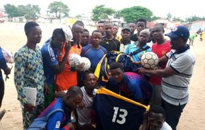 Arrivée des équipements au Bénin !