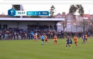 Lucas a arbitré le PSG en Gambardella !