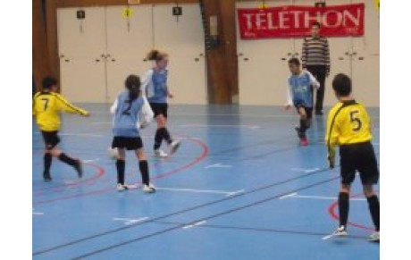Les U13 à La Ferté pour le Téléthon