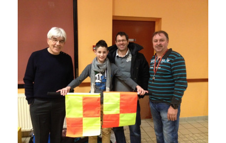 Bravo à Lucas pour son diplôme d'arbitre