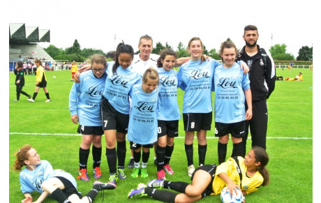 Participation des U13 F au rassemblement départemental à Saran