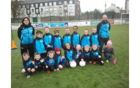 Remise de vestes à la catégorie U7