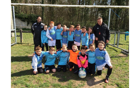 Les U11(2) finissent 1er en 2ème phase