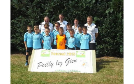 Les U11 au tournoi de Poilly
