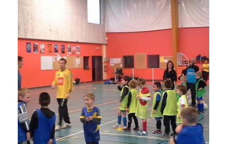 Les U7 ont repris l'entrainement...