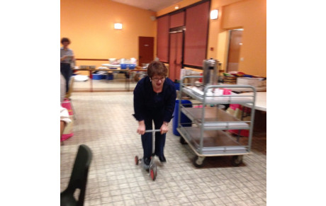 Une trésorière polyvalente ...