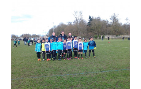 La photo des finalistes U9...