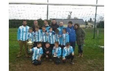 Les U11 remportent le tournoi Villebrun (41)