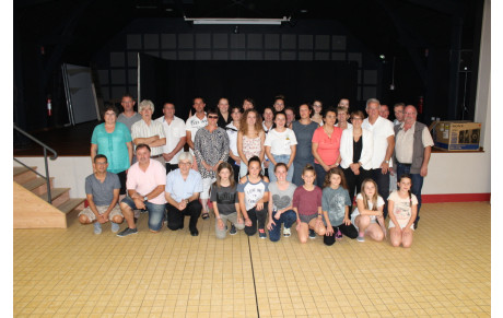 Remise trophée féminin 20 ans
