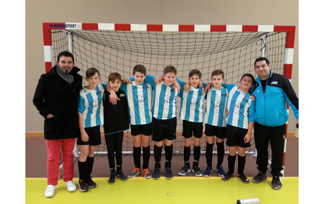Les U13 brillent en futsal