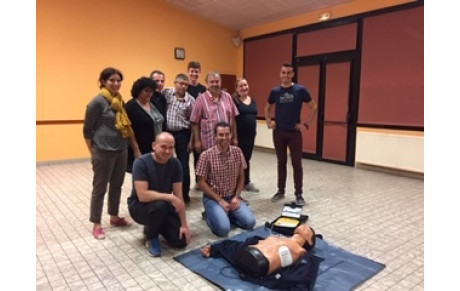 Les éducateurs formés au secourisme