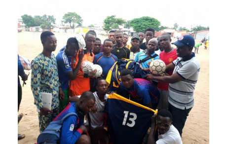Arrivée des équipements au Bénin !