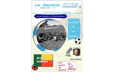 Gazette Octobre 2018