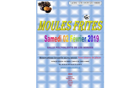 Soirée Moules Frites