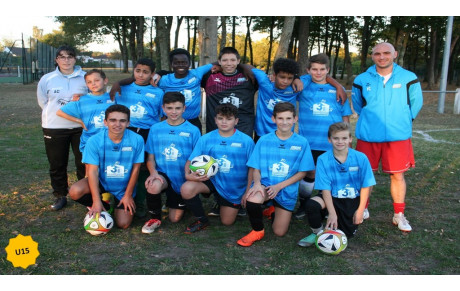 Calendrier U15 phase 2