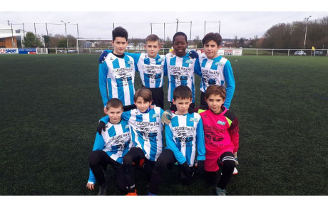 L'équipe U13 en coupe !