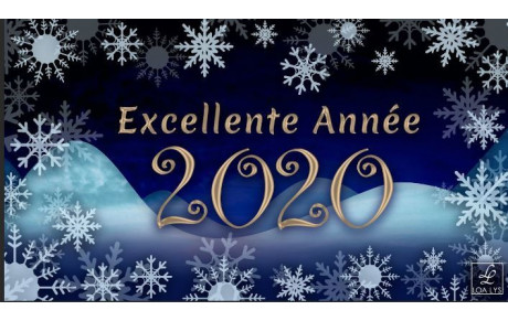 Bonne année 2020