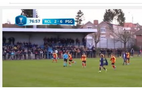 Lucas a arbitré le PSG en Gambardella !