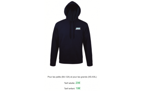 Vente flash SWEAT RCBB