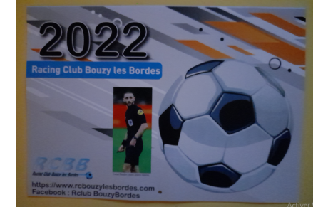 Calendriers RCBB 2022