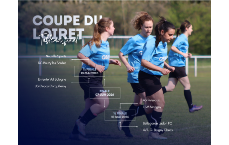 Coupe du Loiret : Nos féminines fixées sur son parcours !