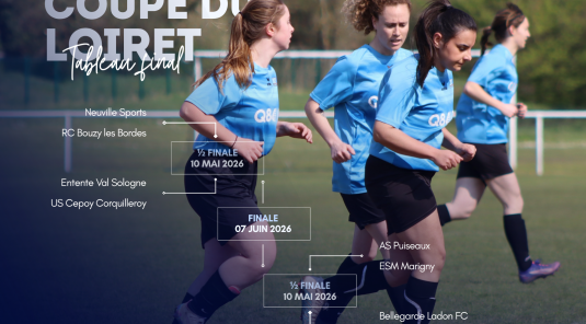 Coupe du Loiret : Nos féminines fixées sur son parcours !